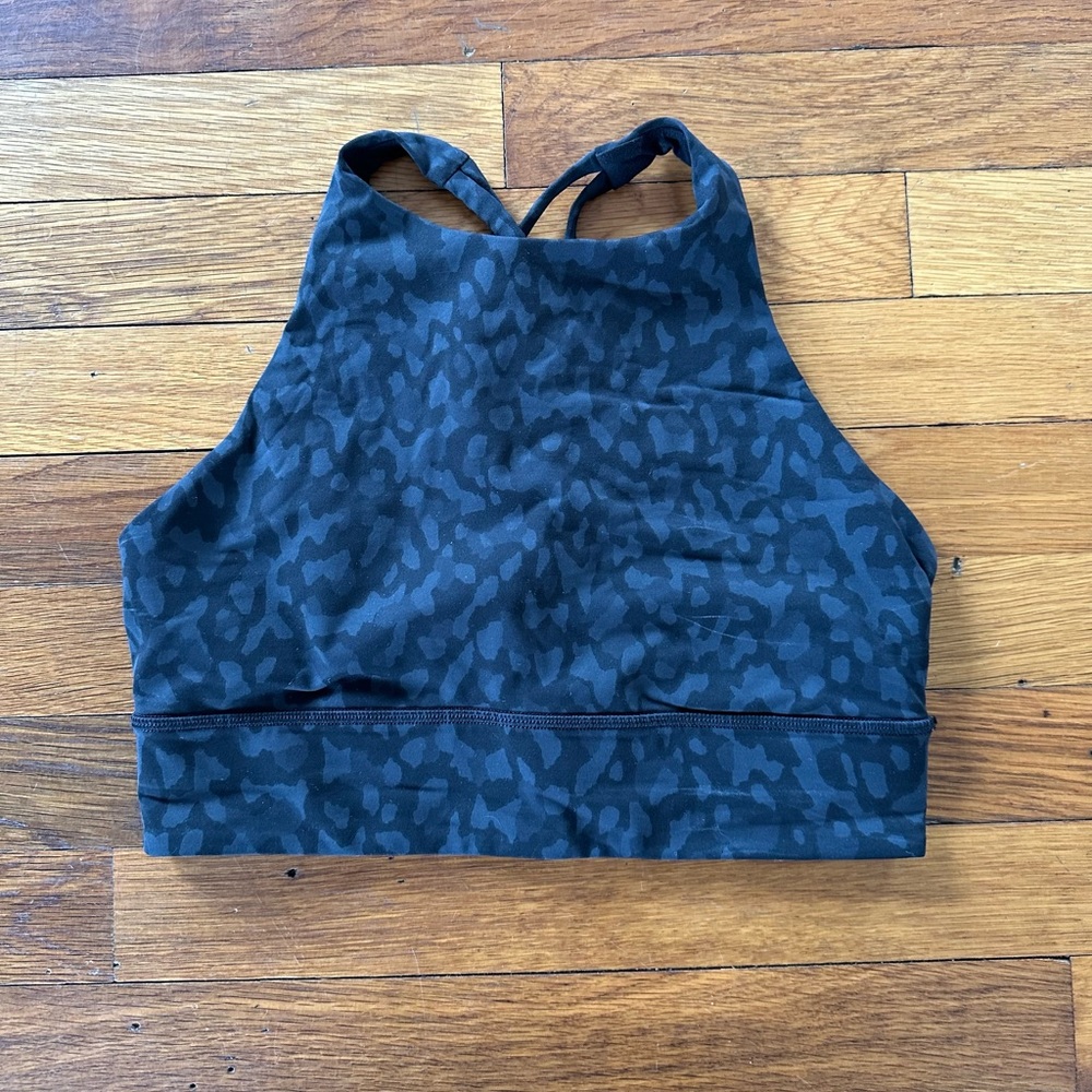 Energy High neck Long Line Bra